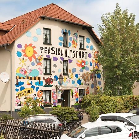 Pension Altstadt Borna Exteriör bild